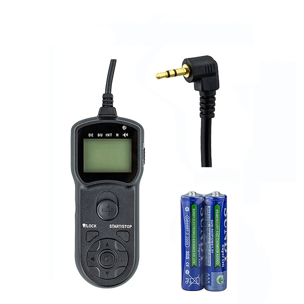 Minuterie télécommande déclencheur JJC TM-C pour Canon EOS R10 R8 R RP R7 R6 R6 Mark II 90D 80D 70D 77D 60D M5 M6 Mark II 650D 600D