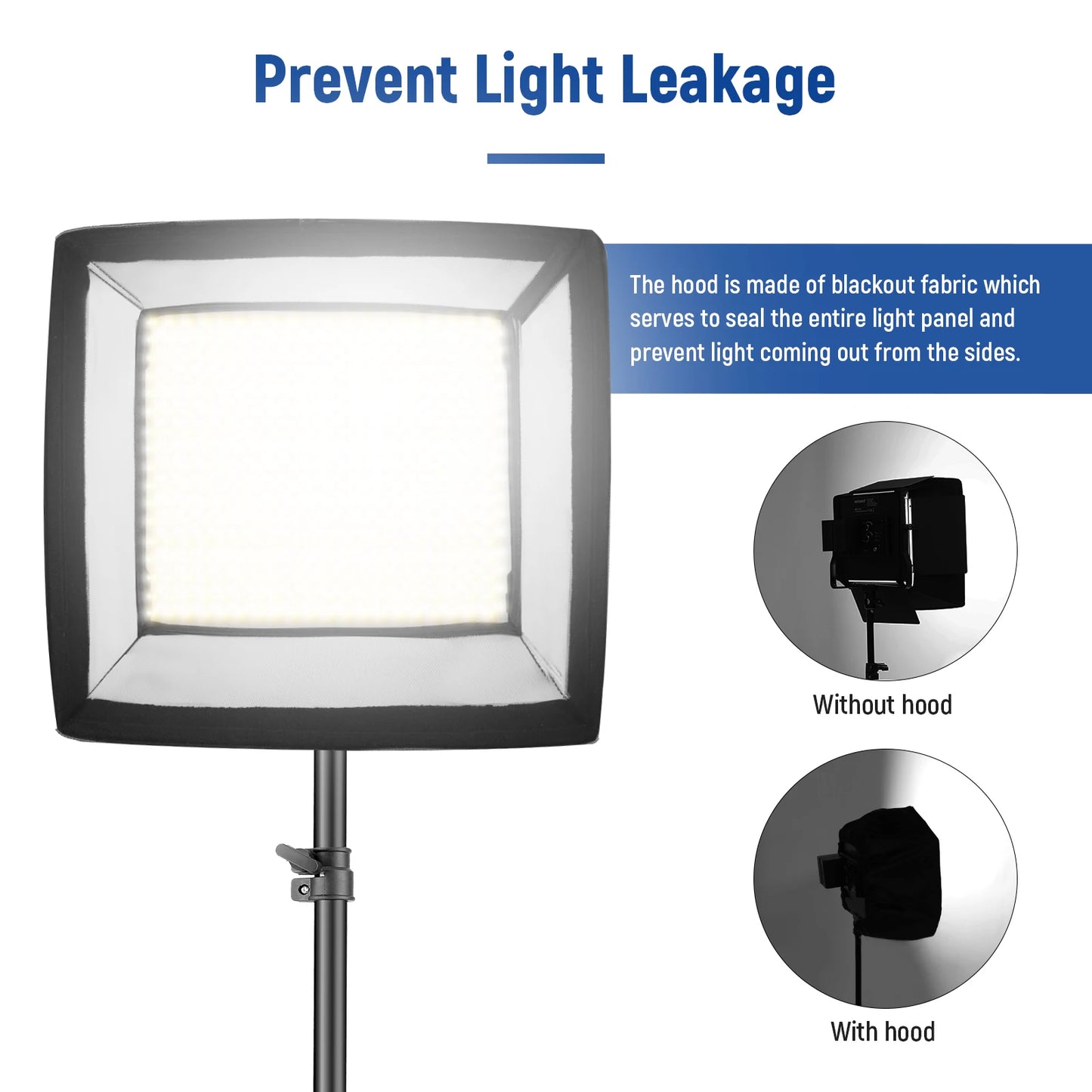 Softbox NEEWER 12.2"x11.4" pour éclairage NL660/SNL660/RGB660/RGB660 Pro/RGB660 PRO II