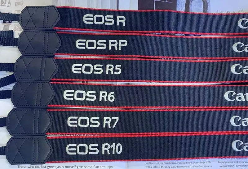 Sangle pour canon EOS 5D Mark II III IV 6D 6D Mark II 70D 80D 90D R R5 R6 RP R7 R9