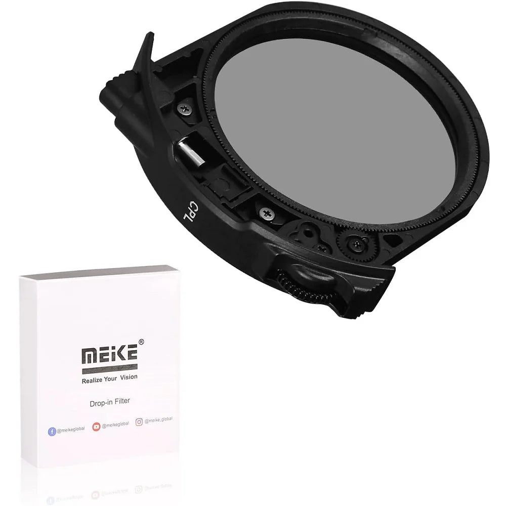 Convertisseur de filtres CPL Meike MK-CPL pour Canon et Meike MK-EFTR-C, adaptateur de montage, EF EOS R