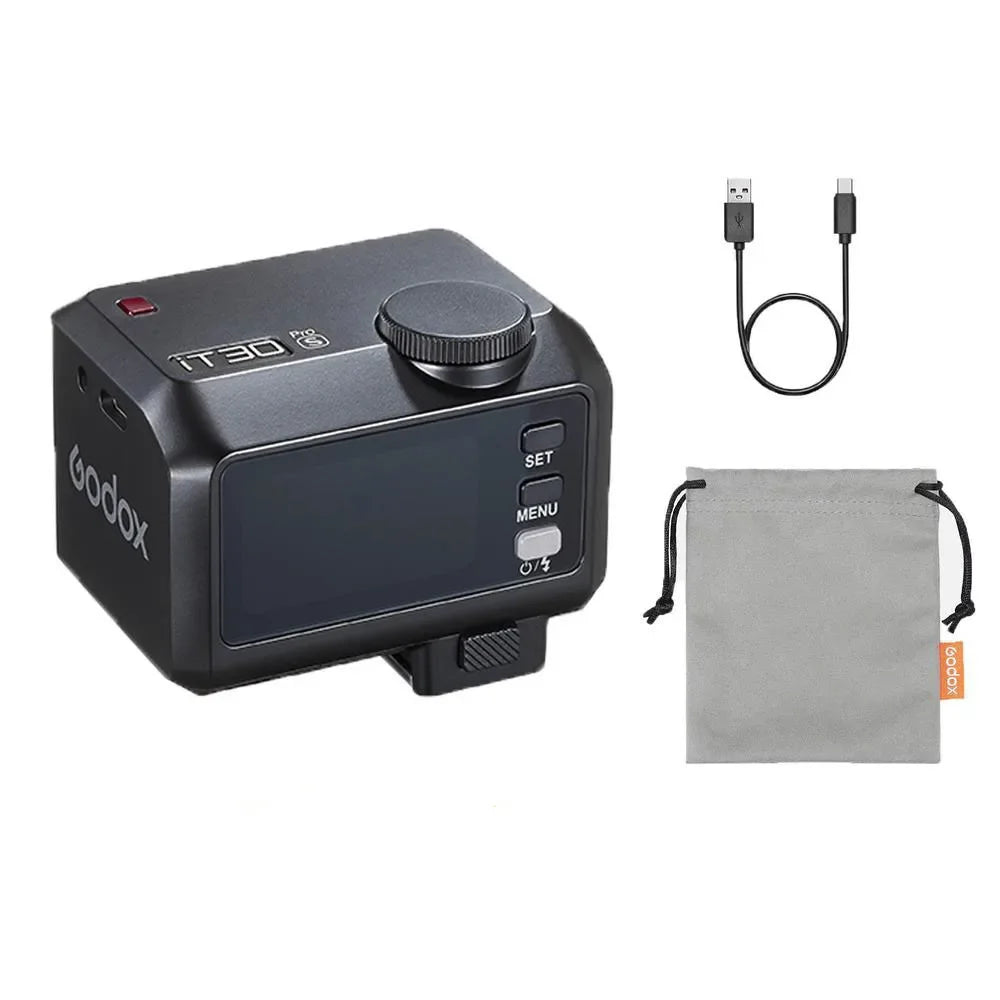 Flash Godox iT30 Pro 2.4G sans fil avec TTL HSS pour Sony Canon Nikon Fuji Fujifilm Olympus Panasonic