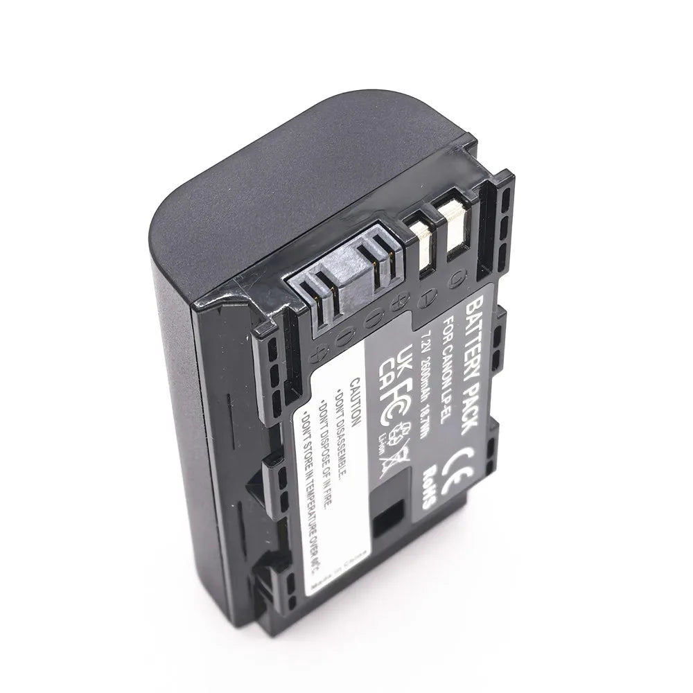 Batterie LPEL 2600 mAh LP-EL pour Canon EL-1 et EL-1 Ver. 2 Flash et EL-5 Speedlite EL1 EL5