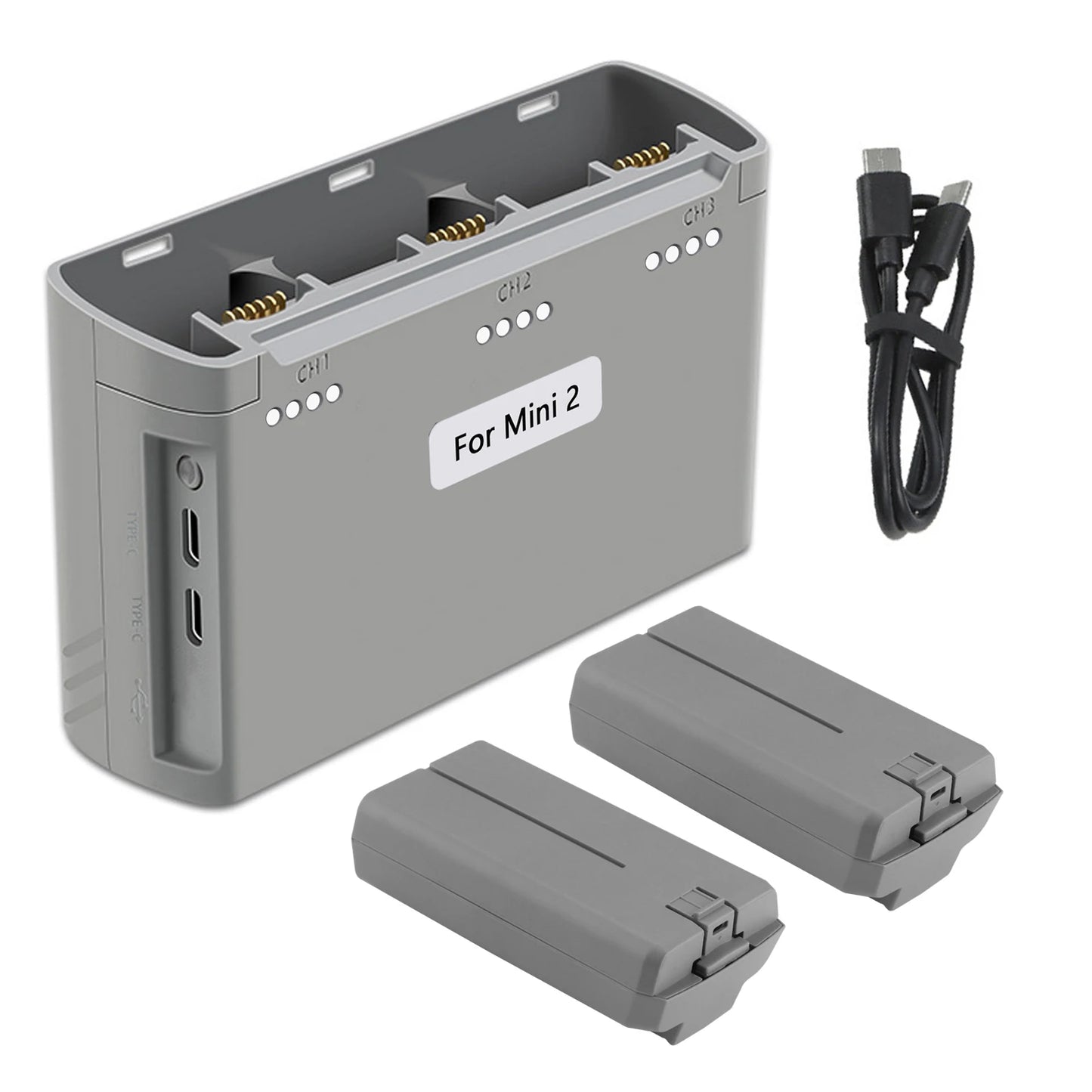 Batterie + chargeur Probty pour drone DJI Mavic Mini 2, Mini SE, Mini 4K, Mini 2 SE