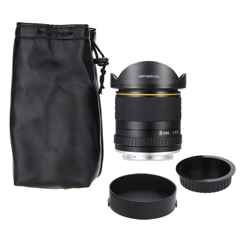 Fisheye 8mm F/3.5 pour canon plein format