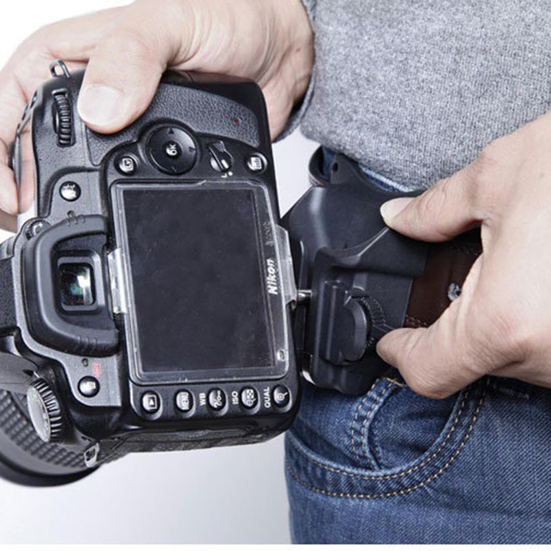 GIZCAM Belt Mount for attaching your SLR camera