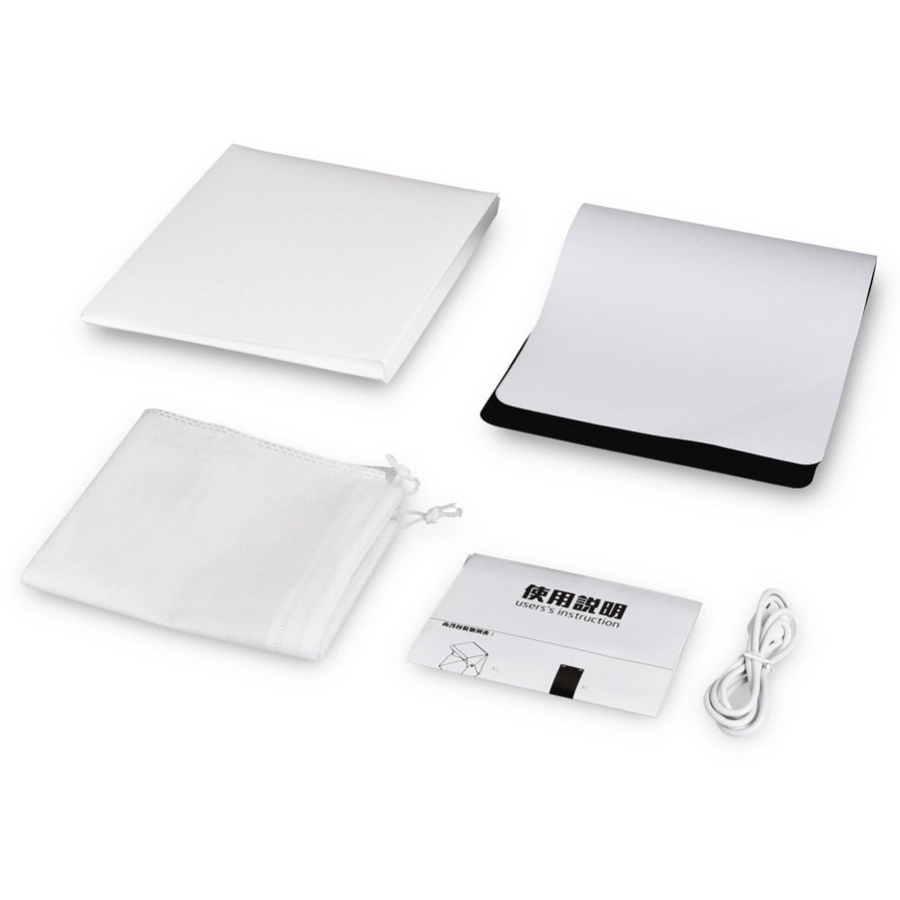 Studio Box équipé de LED pour prendre des photo d'objet