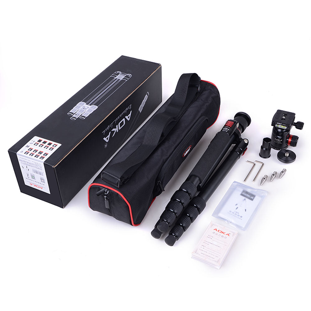 Trépied AOKA KT284AL 2 en 1 tripod et monopod 14kg max 154cm