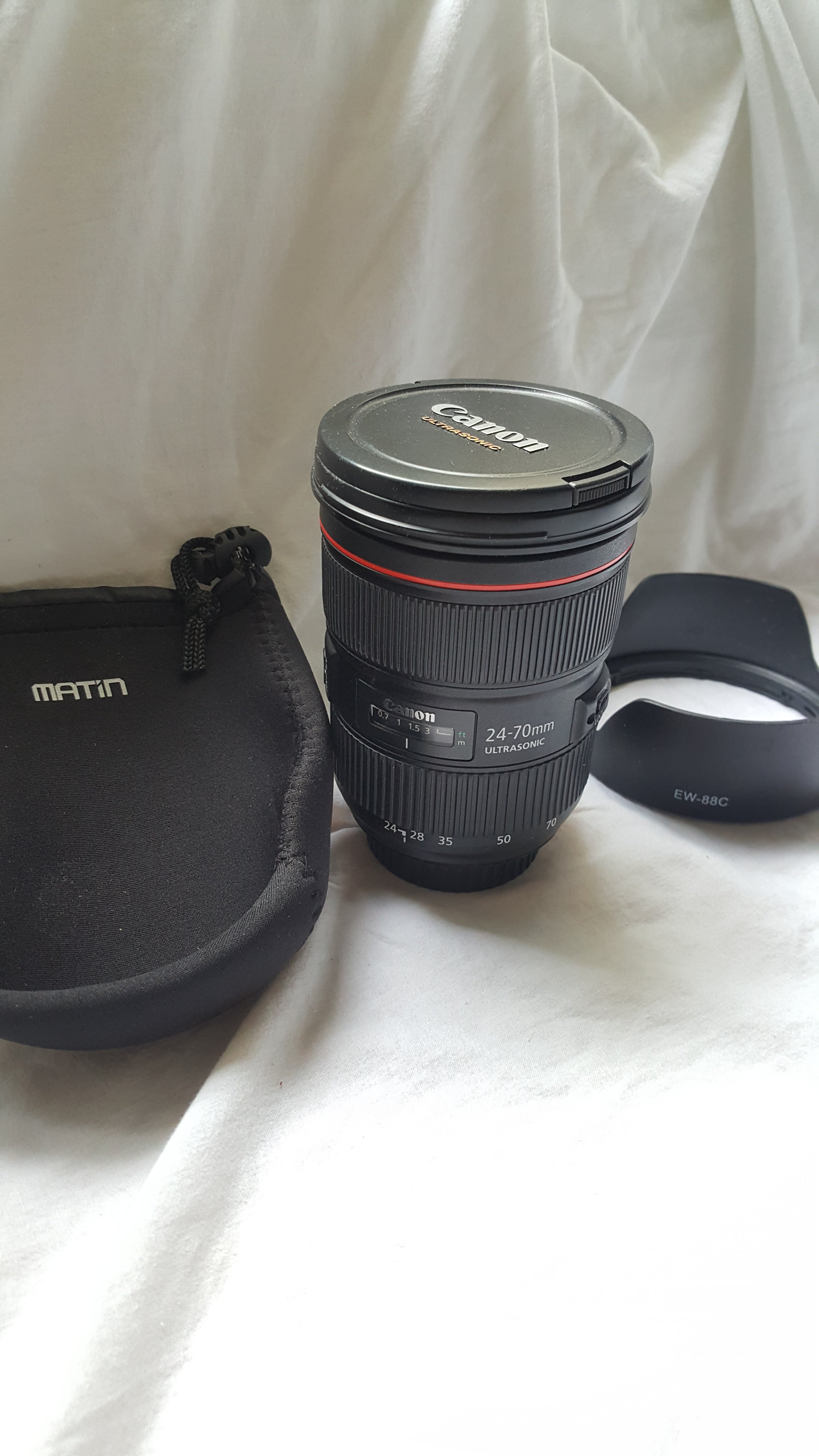 Canon EF L USM 24-70 mm f/2,8 II bon état + garantie