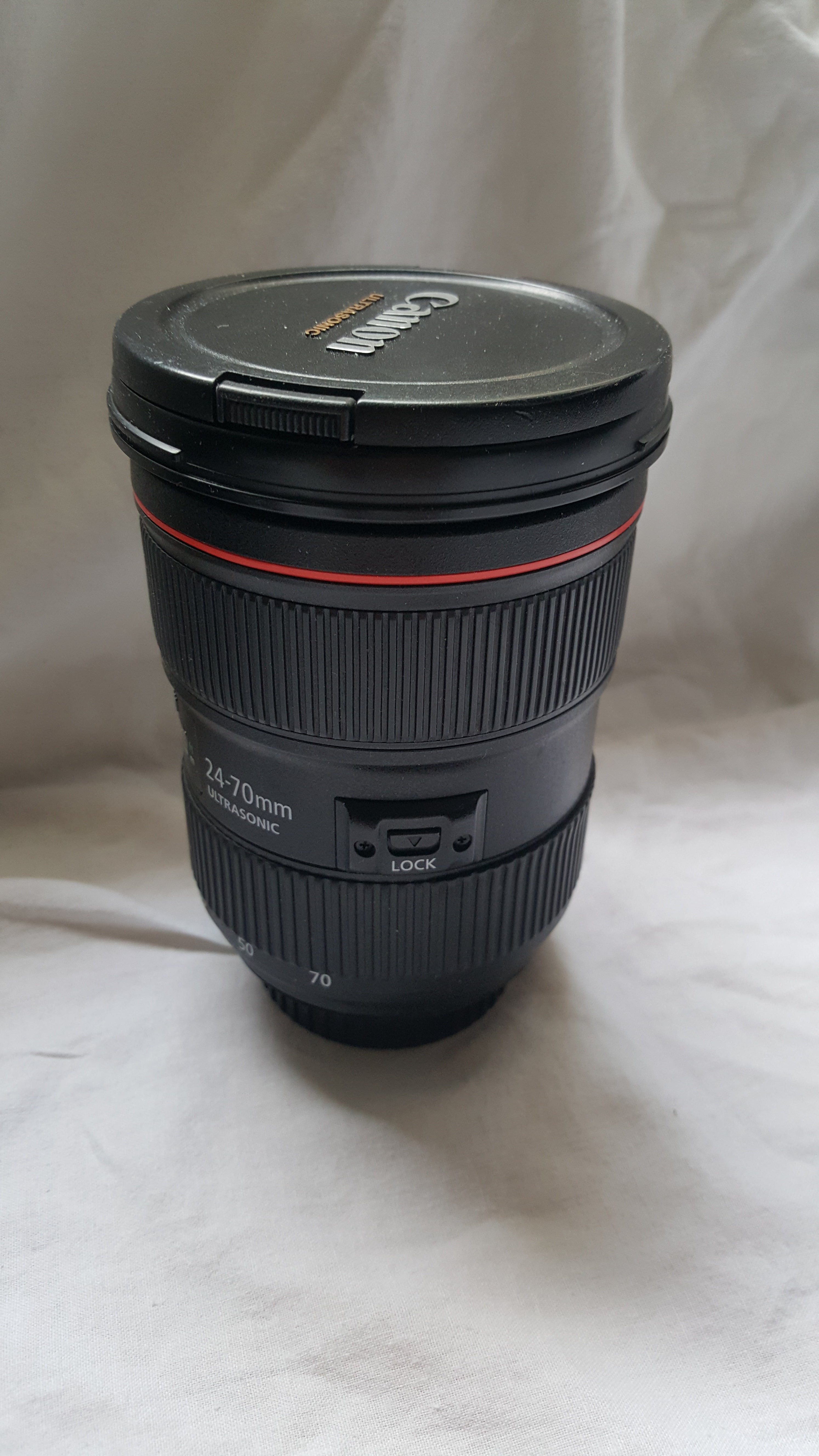 Canon EF L USM 24-70 mm f/2,8 II bon état + garantie
