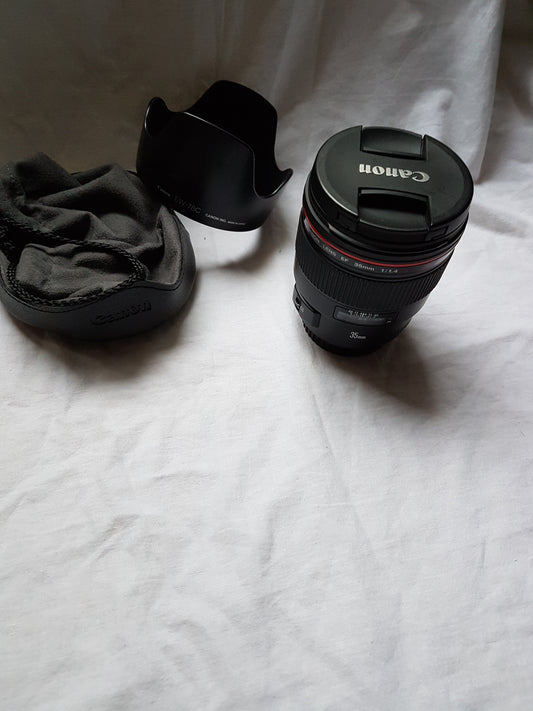 Canon EF 35 mm f/1,4 L USM bon état + garantie