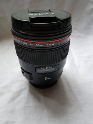 Canon EF 35 mm f/1,4 L USM bon état + garantie