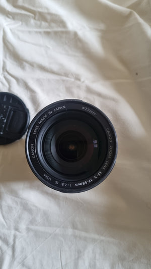 Canon EF-S 17-55 mm f/2,8 IS USM bon état + garantie