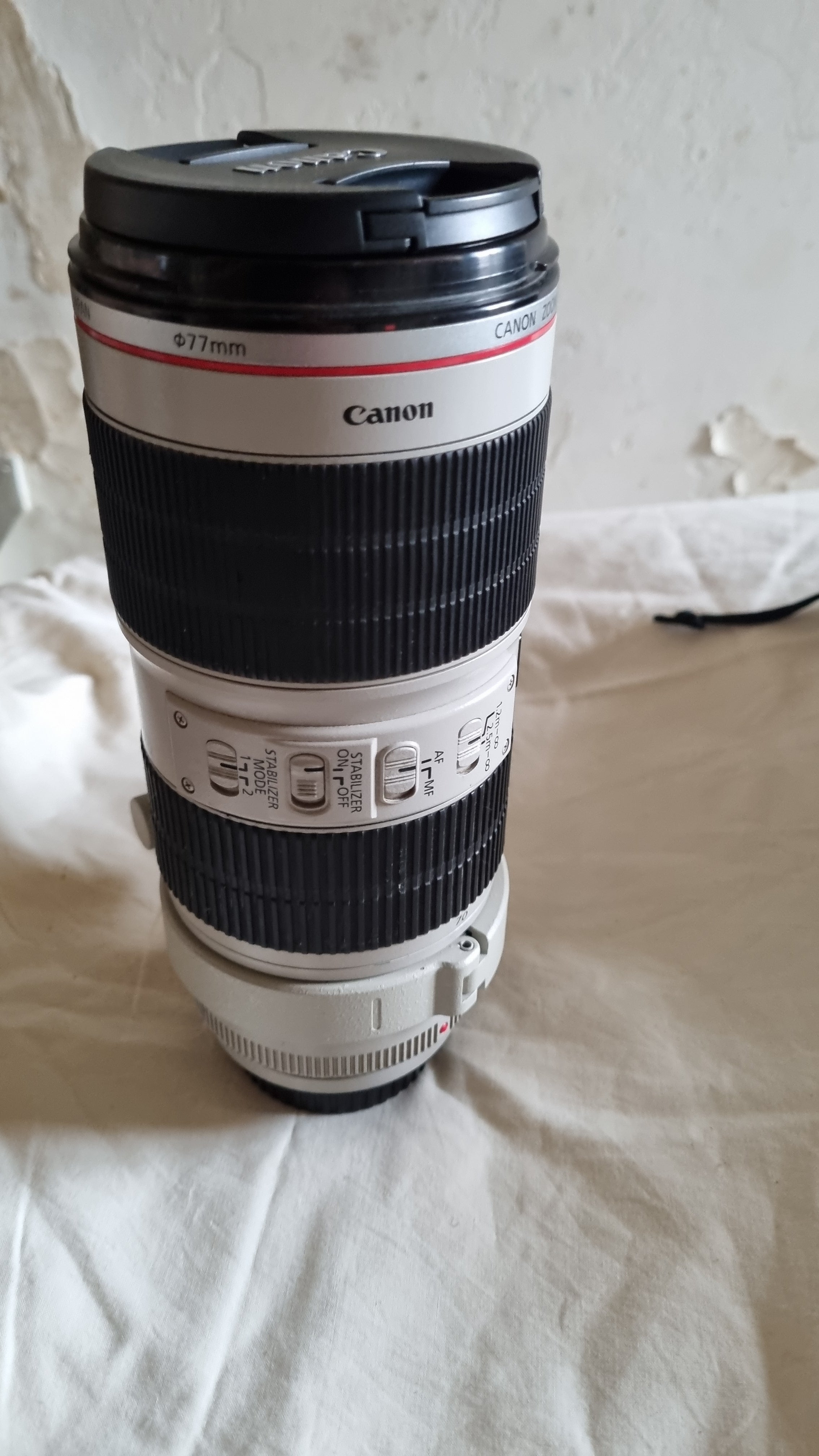 Canon EF L IS USM 70-200 mm f/2,8 II bon état + garantie