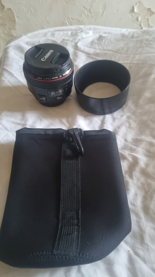 Canon EF L USM 50 mm f/1,2 très bon état + garantie