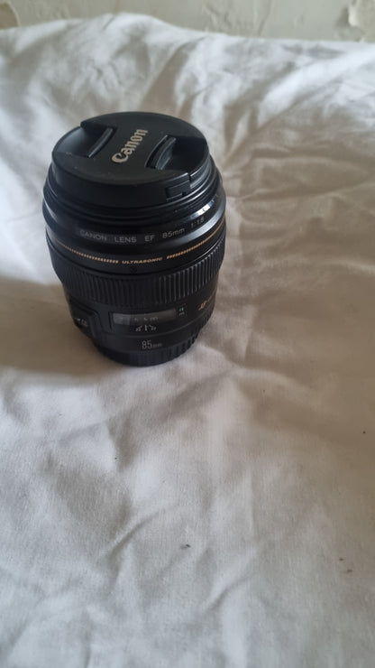 Canon EF 85 mm f/1,8 USM très bon état + garantie