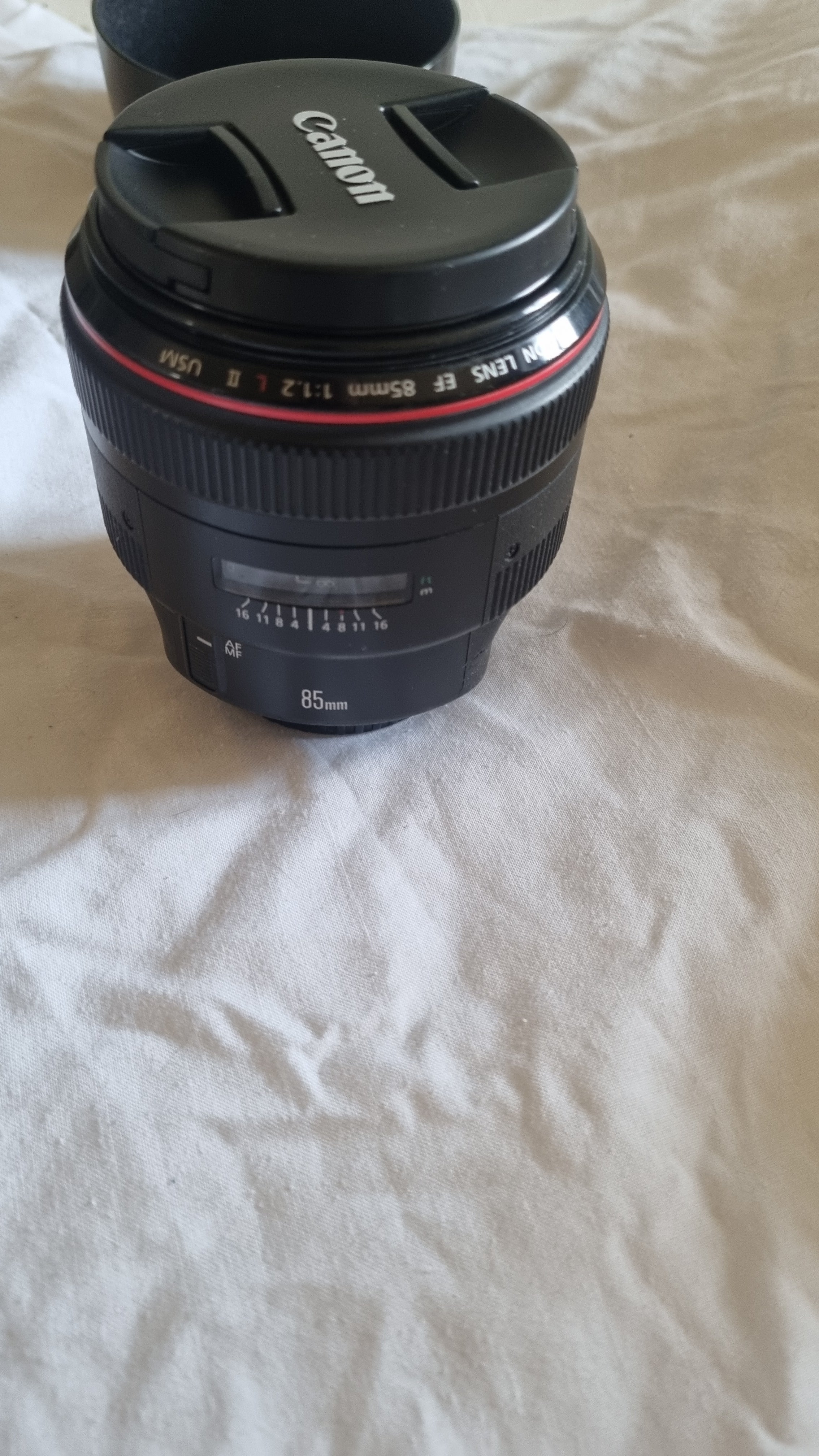 Canon EF 85 mm f/1,2 L USM II très bon état + garantie