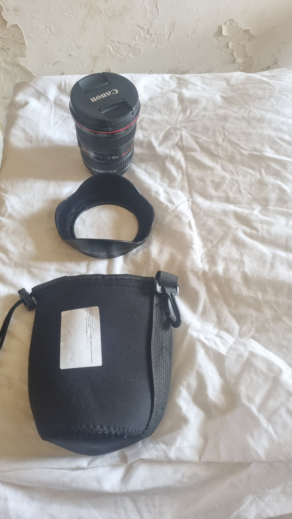 Canon EF L USM 17-40 mm f/4 très bon état + garantie