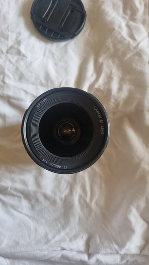 Canon EF L USM 17-40 mm f/4 très bon état + garantie