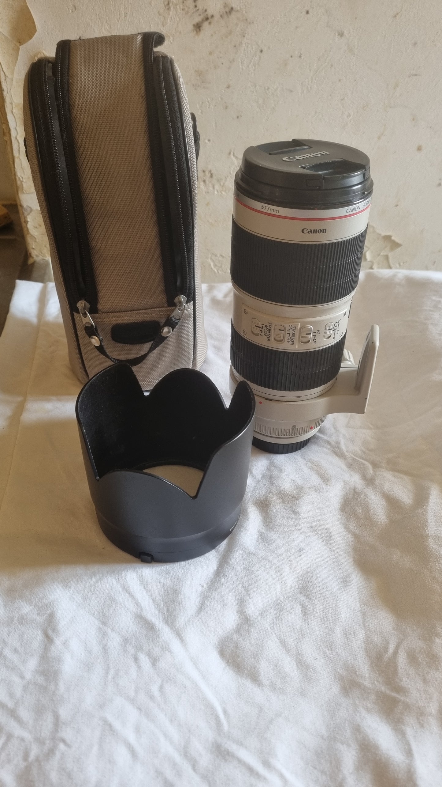 Canon EF L IS USM 70-200 mm f/2,8 II bon état + garantie