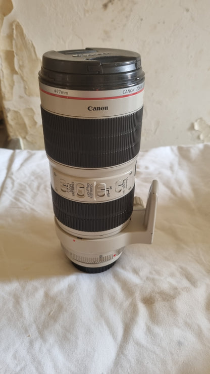 Canon EF L IS USM 70-200 mm f/2,8 II bon état + garantie