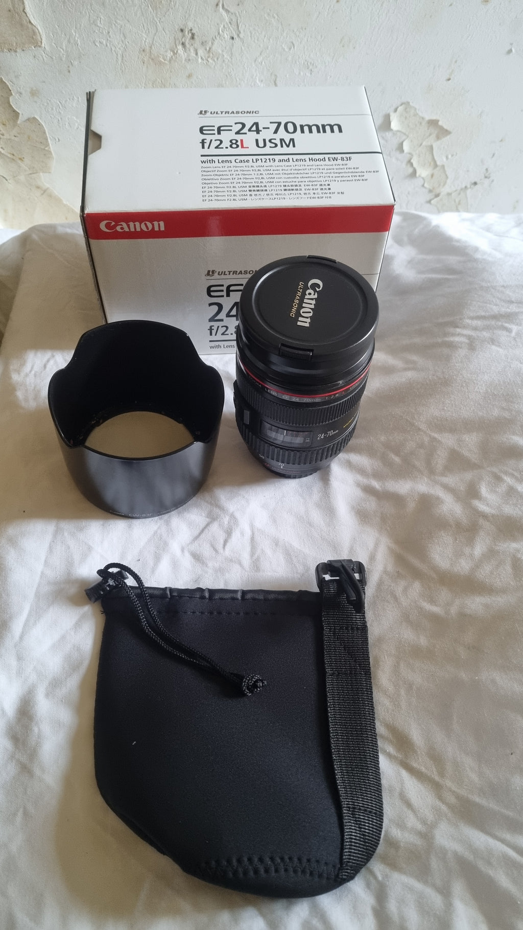 Canon EF L USM 24-70 mm f/2,8 très bon état + garantie