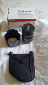 Canon EF L USM 24-70 mm f/2,8 très bon état + garantie