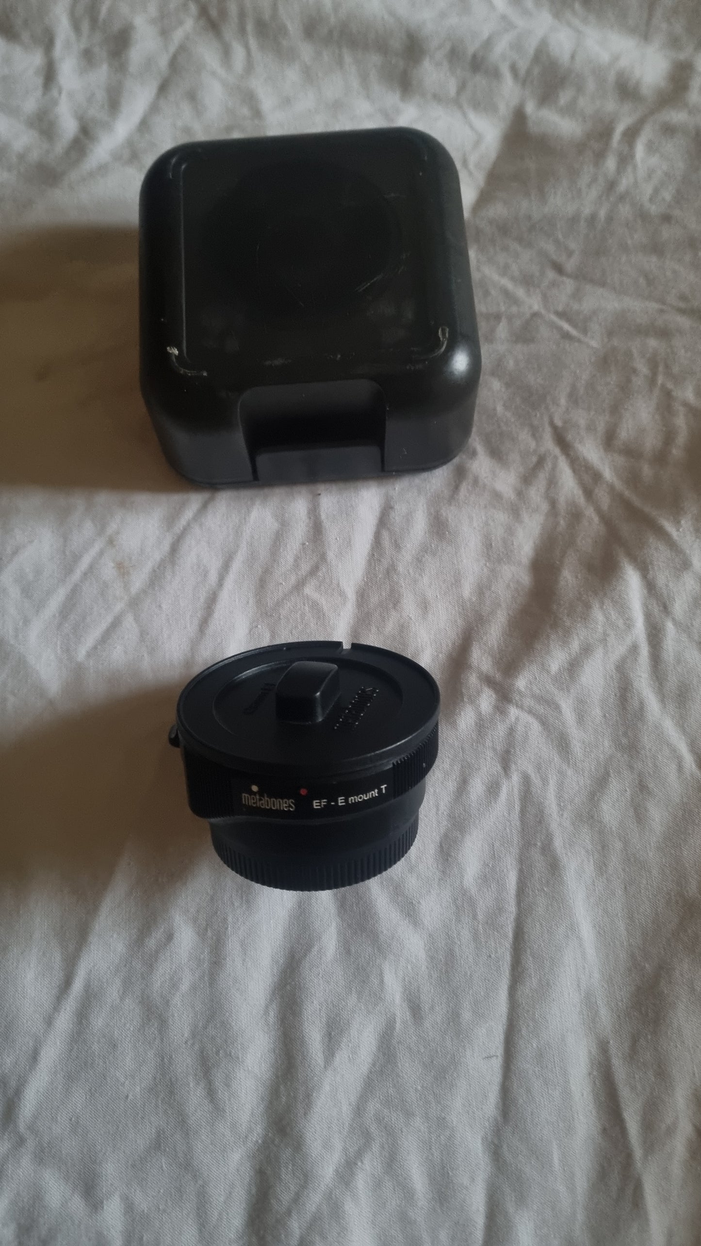 Bague metabone objectif canon EF vers monture sony Emount très bon état + garantie