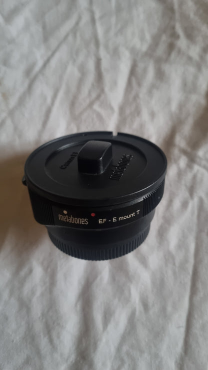 Bague metabone objectif canon EF vers monture sony Emount très bon état + garantie
