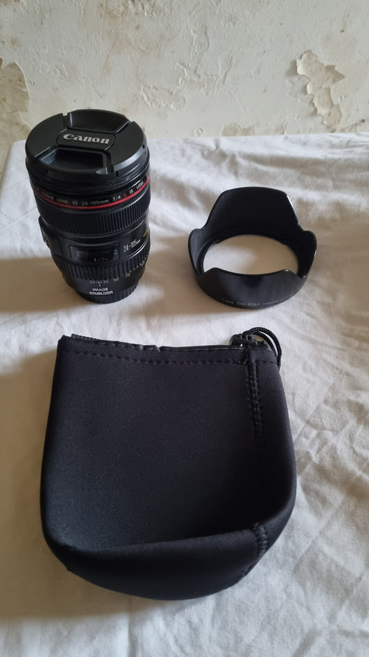 Canon EF L IS USM 24-105 mm f/4 très bon état + garantie