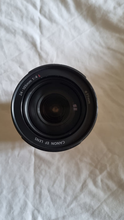 Canon EF L IS USM 24-105 mm f/4 très bon état + garantie