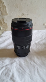 Canon EF Macro USM L IS 100 mm f/2,8 bon état + garantie