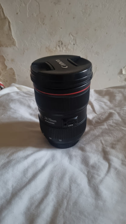 Canon EF L USM 24-70 mm f/2,8 II très bon état + garantie