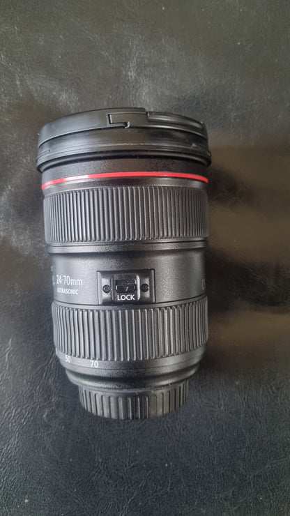 Canon EF L USM 24-70 mm f/2,8 II très bon état + garantie