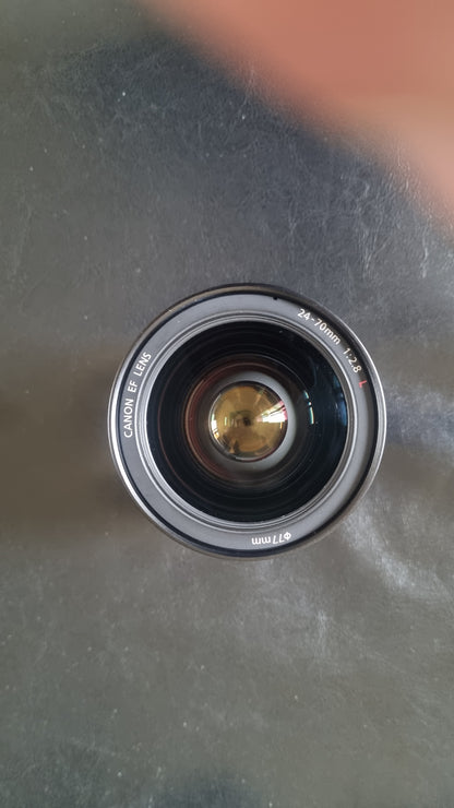 Canon EF L USM 24-70 mm f/2,8 bon état + garantie