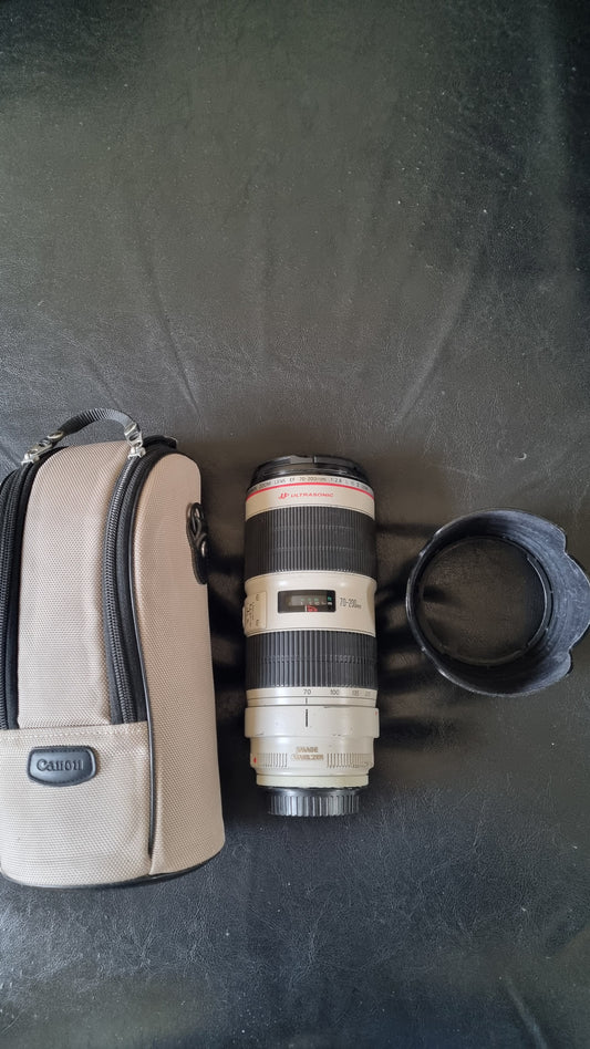 Canon EF L IS USM 70-200 mm f/2,8 II bon état + garantie