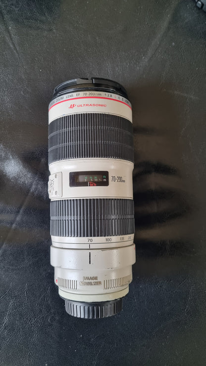Canon EF L IS USM 70-200 mm f/2,8 II bon état + garantie