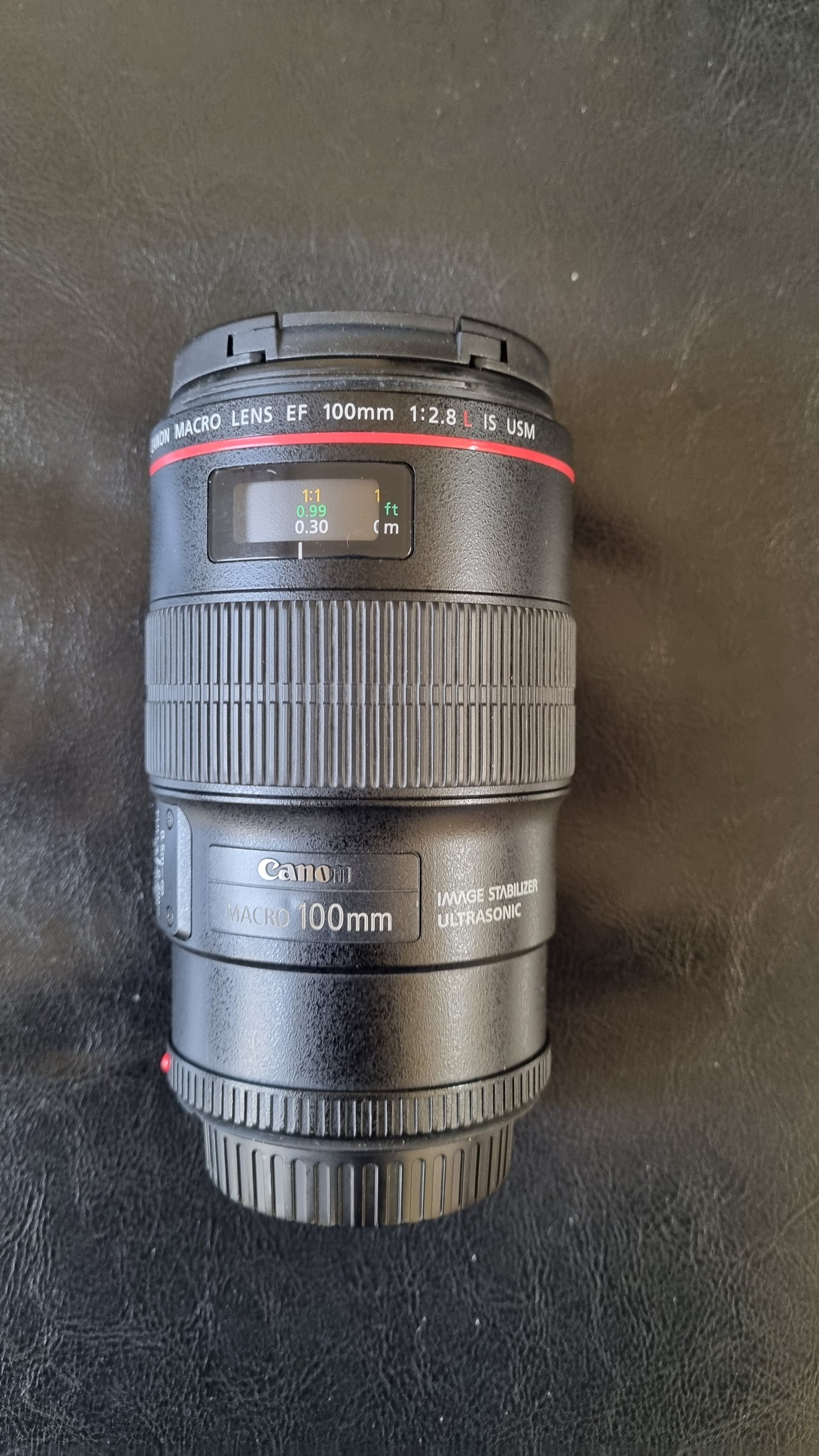 Canon EF Macro USM L IS 100 mm f/2,8 bon état + garantie