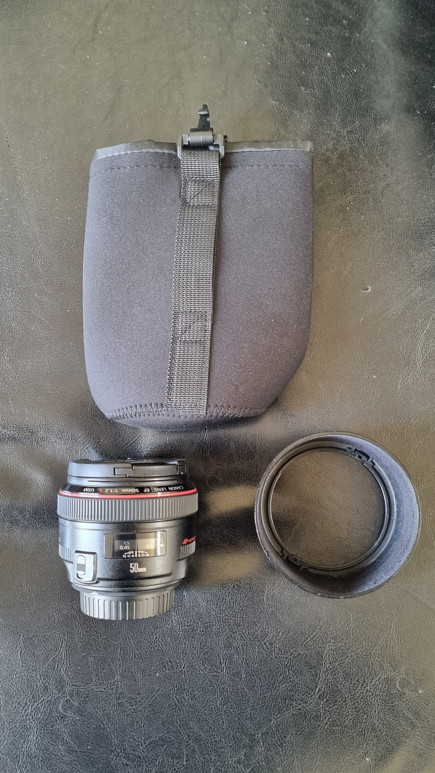 Canon EF L USM 50 mm f/1,2 très bon état + garantie