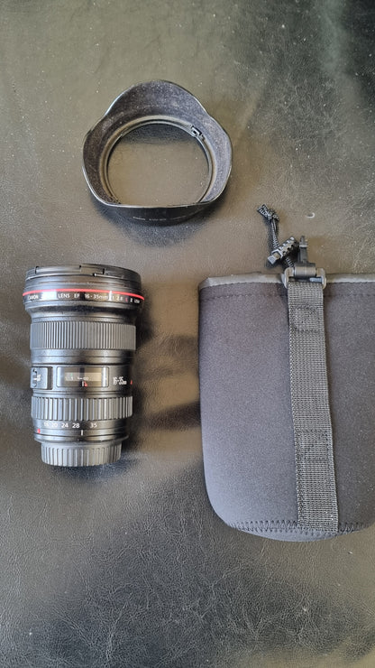 Canon EF L USM 16 35 mm f/2,8 II bon état + garantie