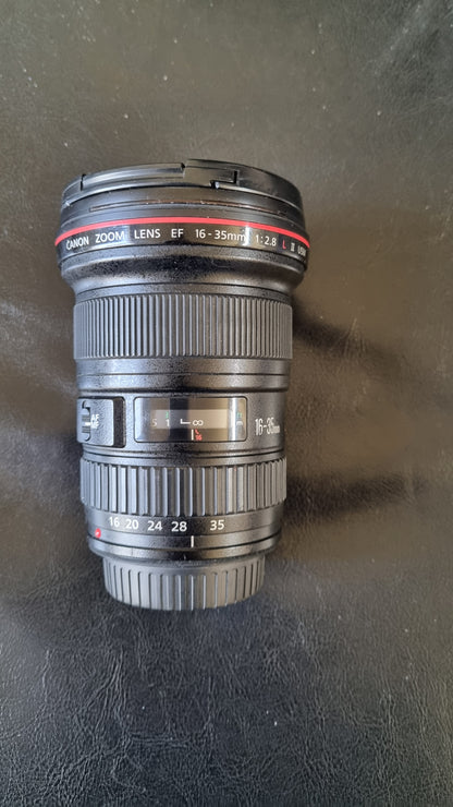 Canon EF L USM 16 35 mm f/2,8 II bon état + garantie