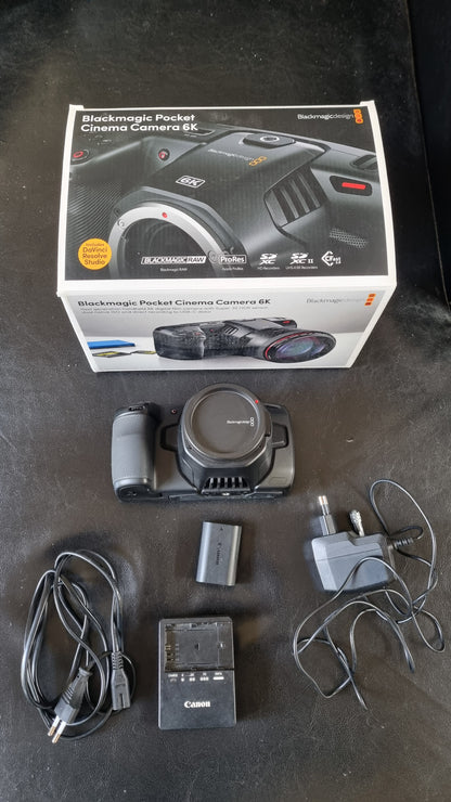 BLACKMAGIC POCKET CINEMA 6K très bon état + garantie