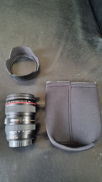 Canon EF L IS USM 24-105 mm f/4 bon état + garantie