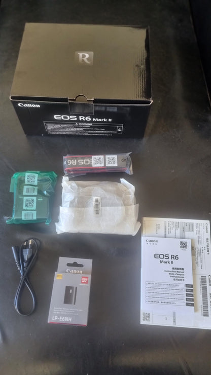 Canon eos R6 mark ii neuf