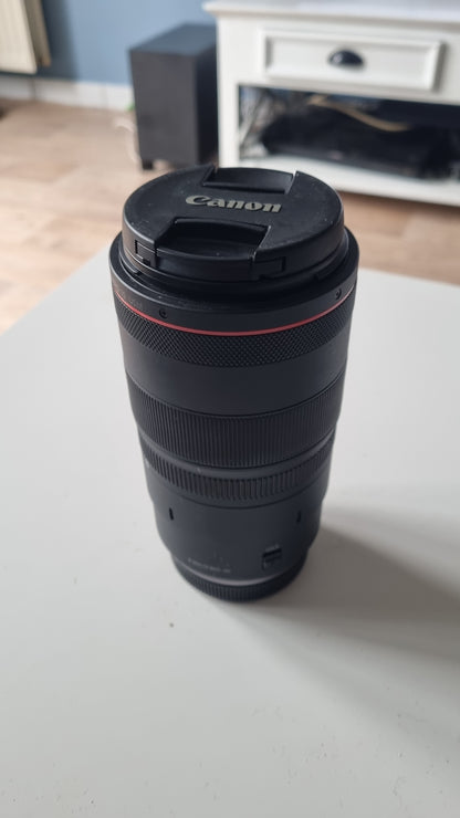 Canon RF 100 mm f/2,8 Macro L IS USM très bon état + garantie