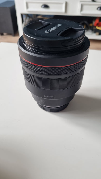 Canon RF 85 mm f/1,2 L USM très bon état + garantie
