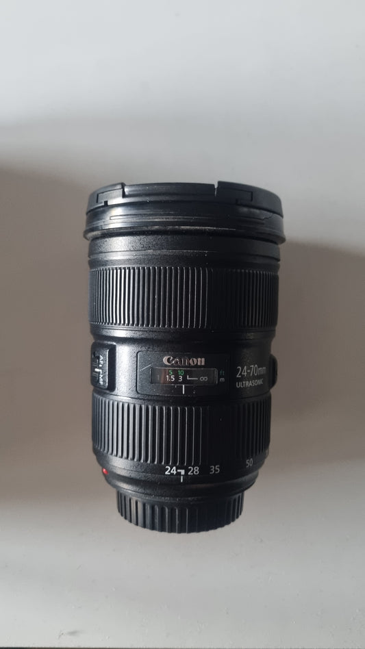 Canon EF L USM 24-70 mm f/2,8 II bon état + garantie