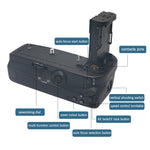 Grip Mcoplus BG-EOS R5/R6 pour Canon EOS R5 R6 R5C R6 Mark II