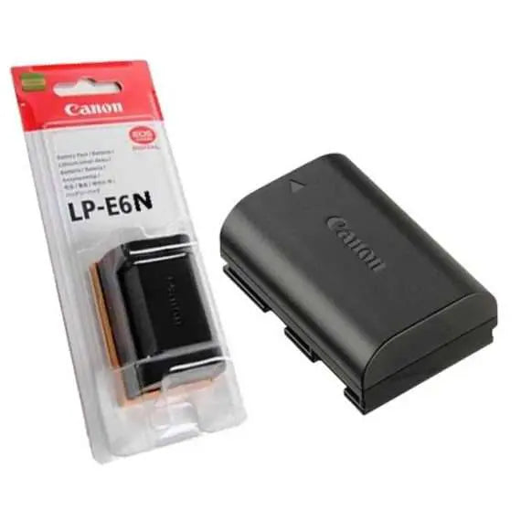 Batterie canon LP-E6N LPE6N pour Canon 7D 6D 5D II, III, IV, 80D 90D...