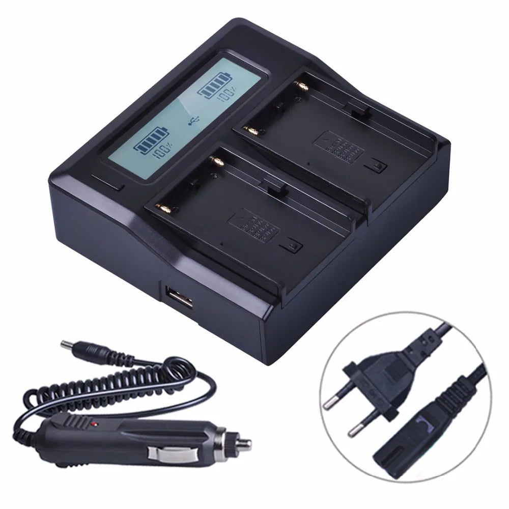 Batteries génériques + chargeur rapide double pour batteries BP-U30 BP U30 2200mAh pour sony FS7 FS5 x180 ...