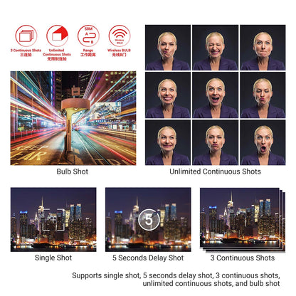 Télécommande, Déclencheur sans fil pour Panasonic FZ2000 FZ1000 FZ 300 FZ200 FZ150 FZ100 FZ50S et Lumix S9 G100D